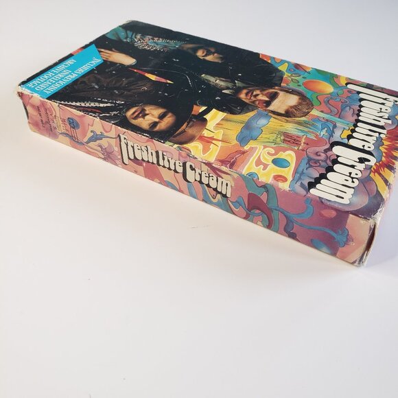 Fresh Live Cream Vintage VHS Music Film Movie 1993 Castle Communications POLYGON - Picture 4 of 9